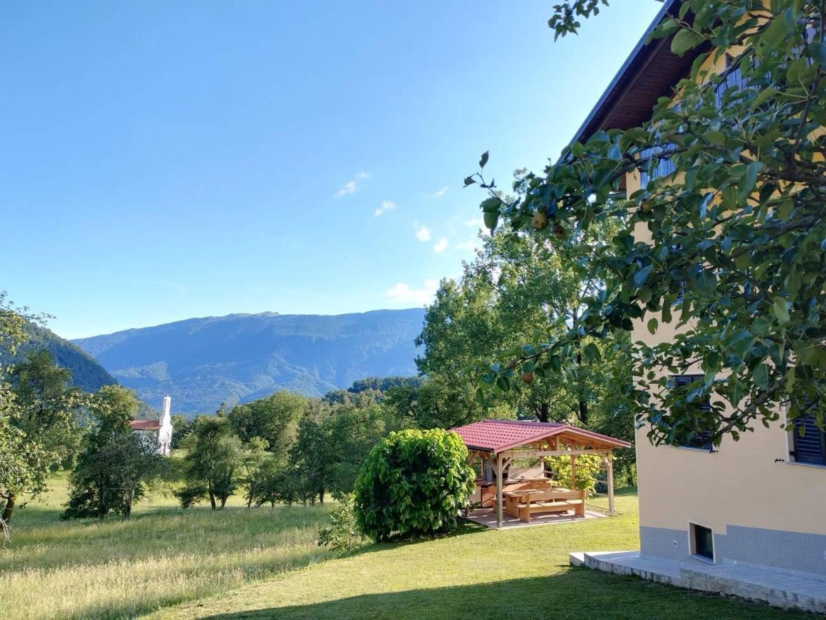 Apartma Logar Kobarid Buitenkant foto