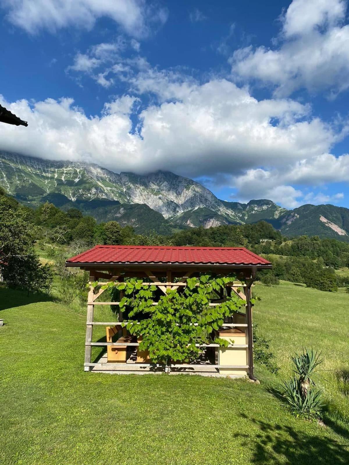 Apartma Logar Kobarid Buitenkant foto